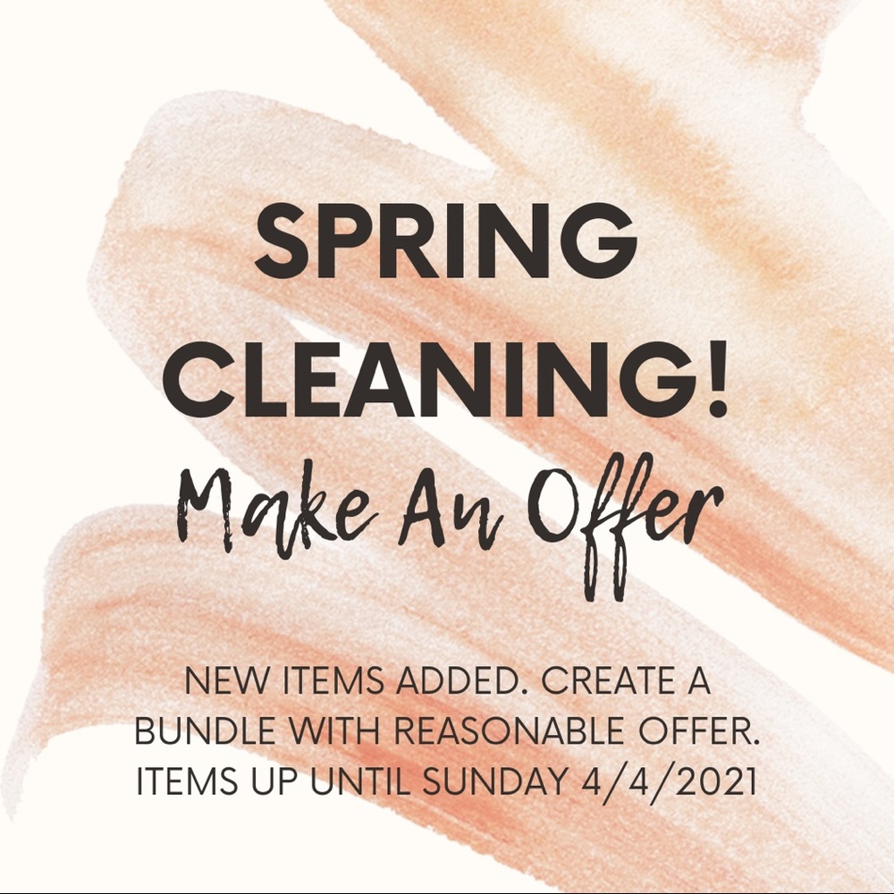 SPRING CLEANING SALE!!! MAKE AN OFFER
